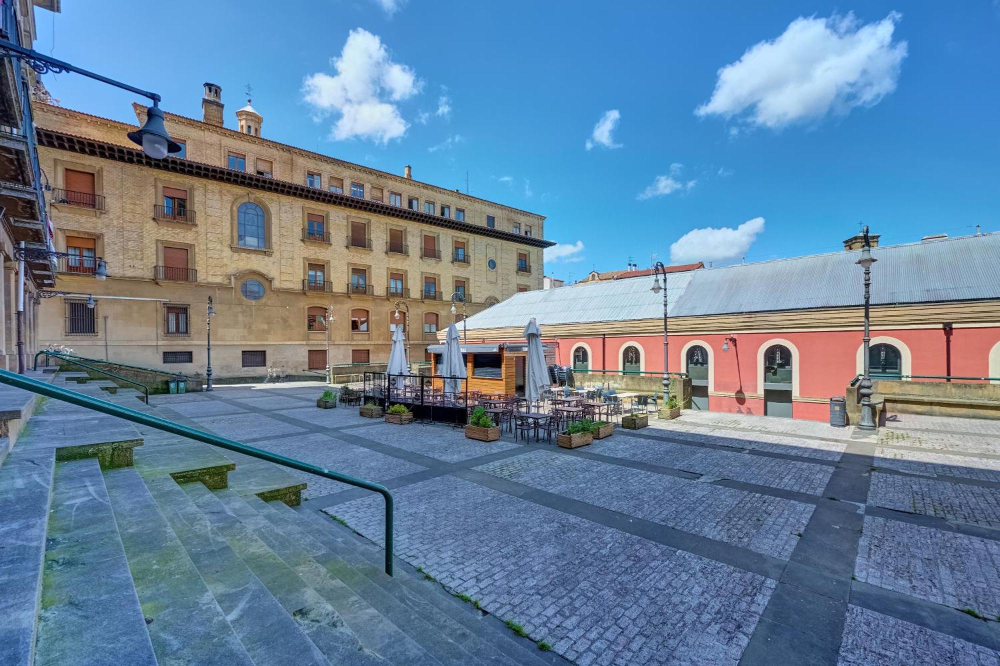 パンプローナAtalaya Sobre El Casco Antiguo By Clabaoアパートメント エクステリア 写真