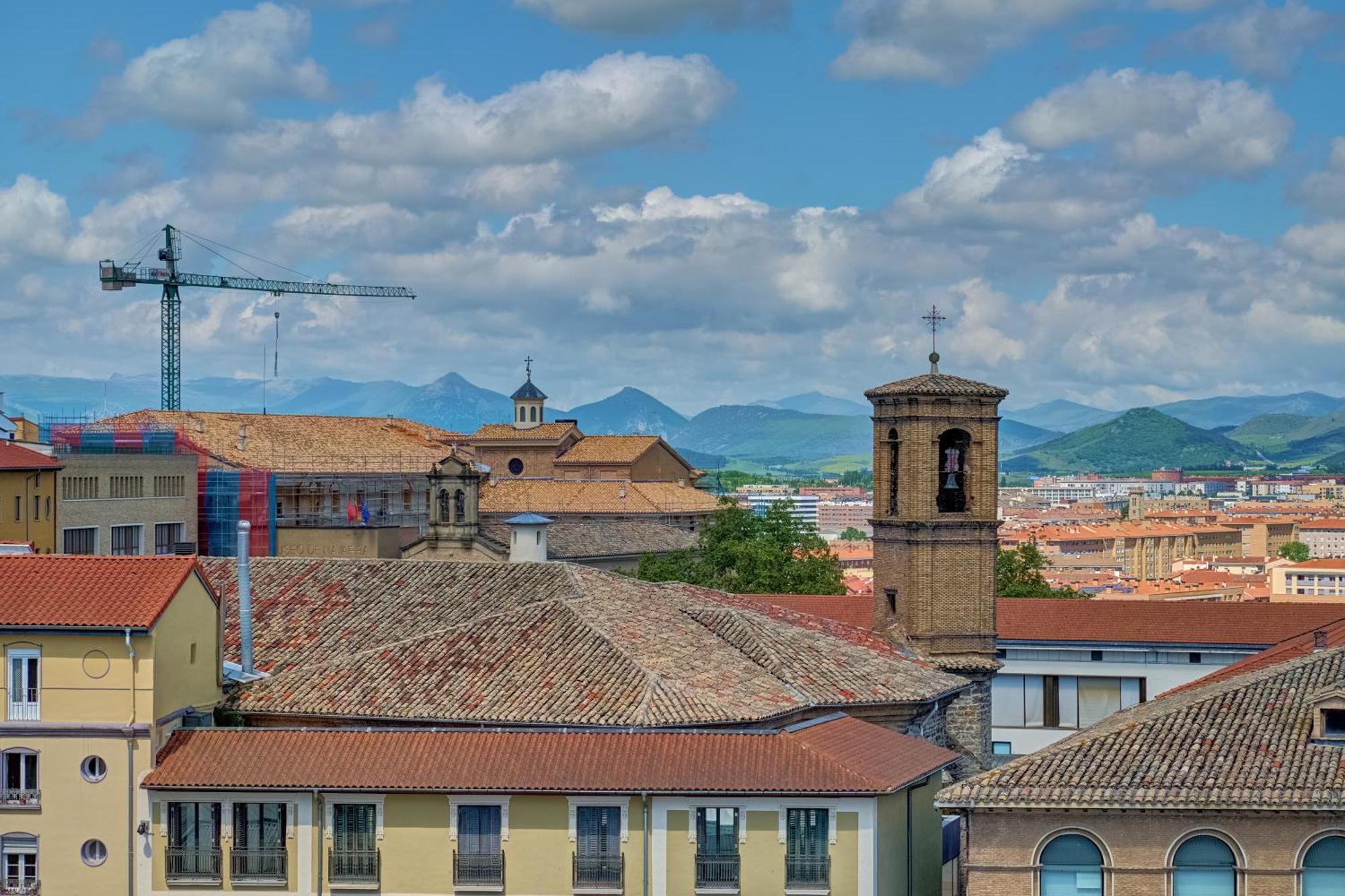 パンプローナAtalaya Sobre El Casco Antiguo By Clabaoアパートメント エクステリア 写真