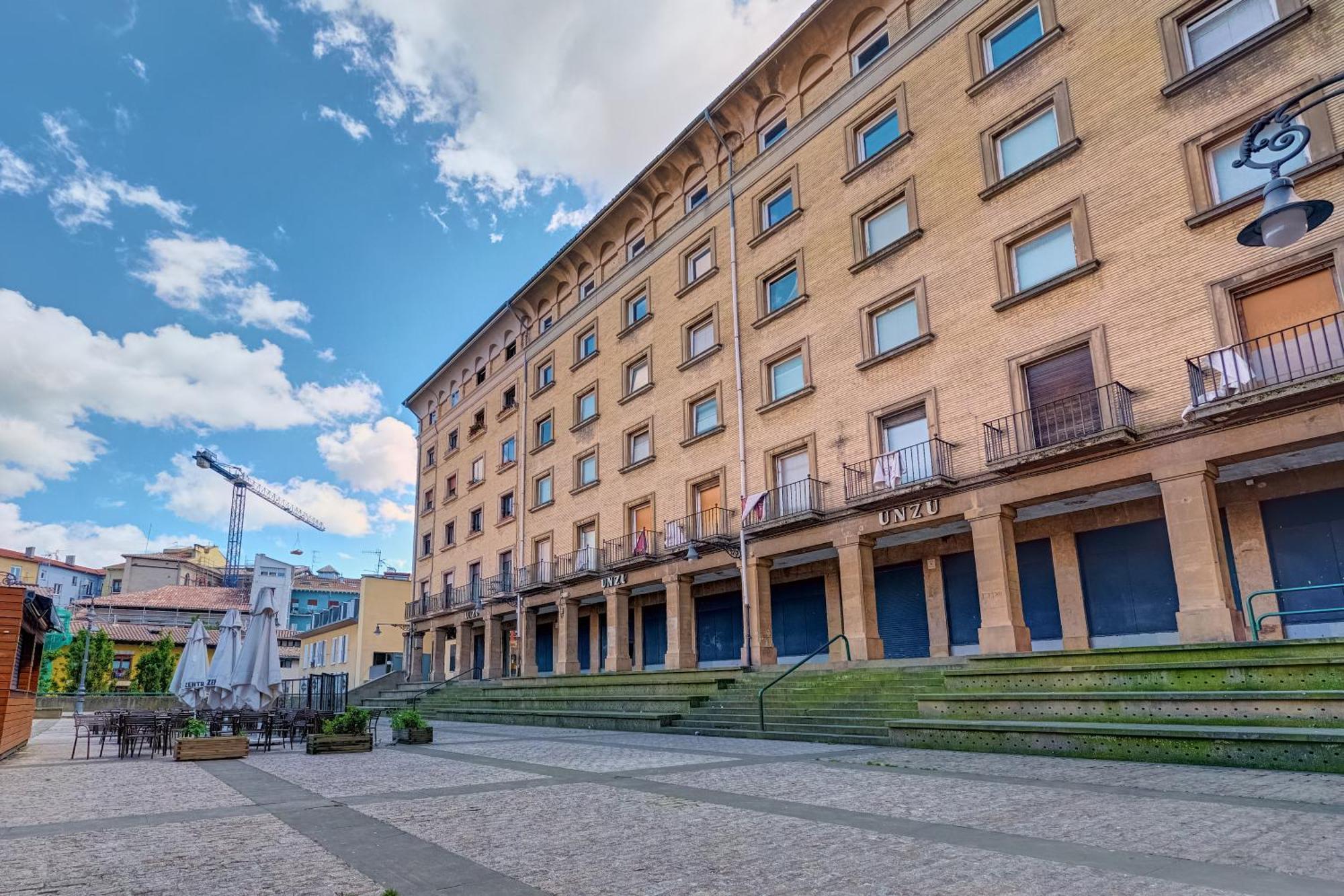 パンプローナAtalaya Sobre El Casco Antiguo By Clabaoアパートメント エクステリア 写真